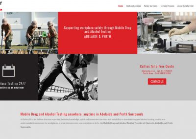 Website for Drug and Alcohol Testing in Adelaide and Perth