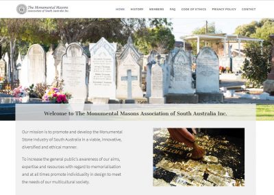 The Monumental Masons Association of South Australia Inc