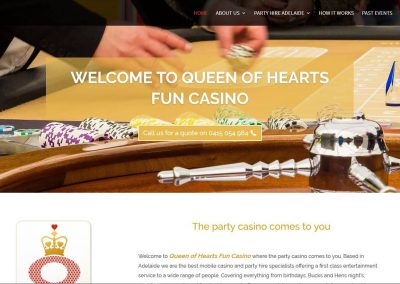 Website for Queen of Hearts Fun Casino