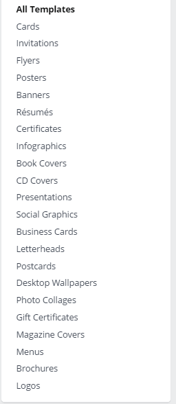 canva services list
