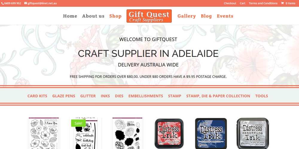 ecommerce website online shop system wordpress