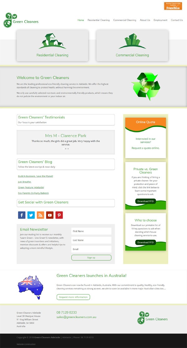 website design for small business in adelaide