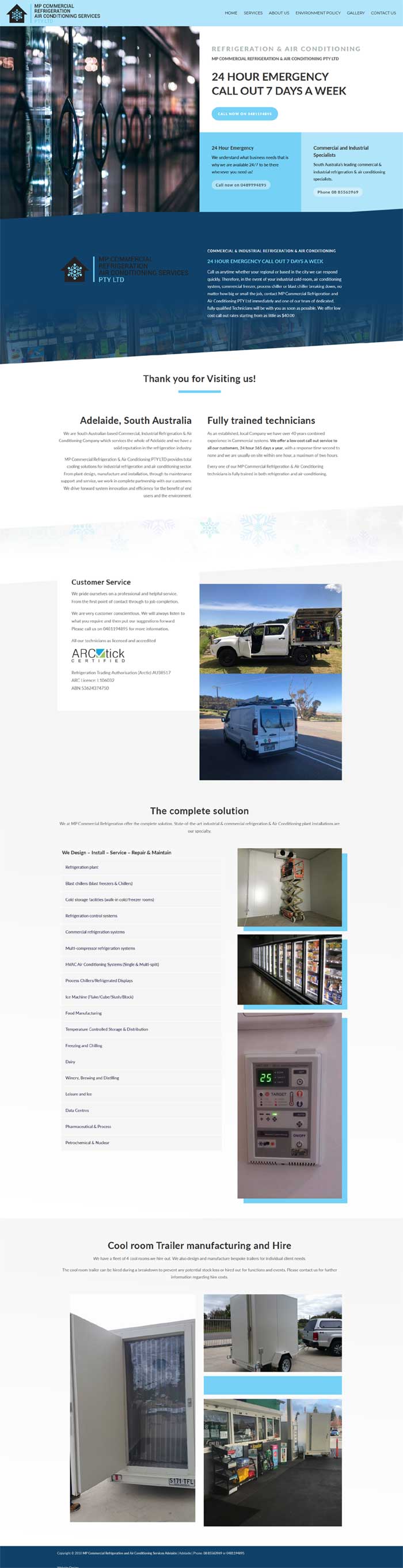 business website design adelaide