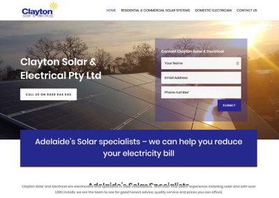 website design for electrician