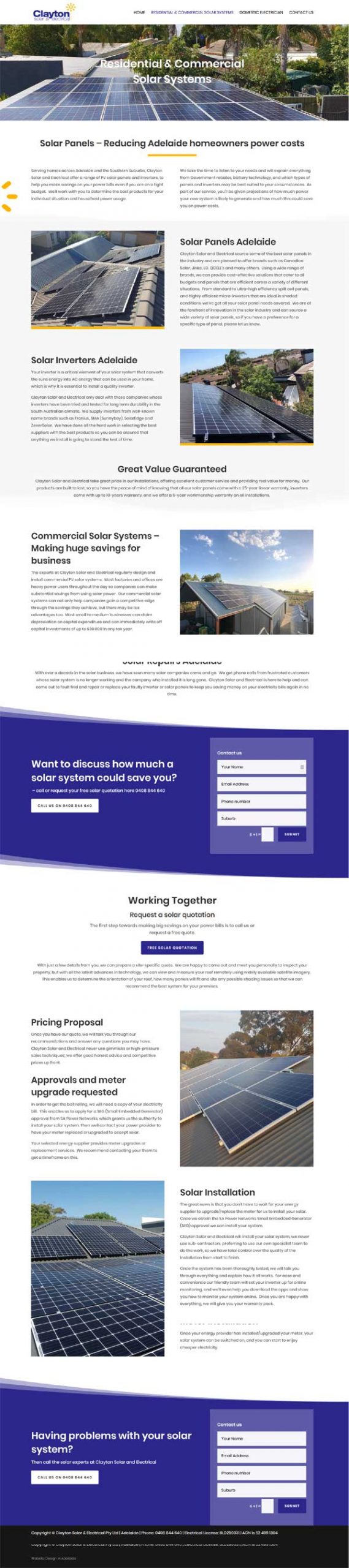website design for electrician website design for electrician
