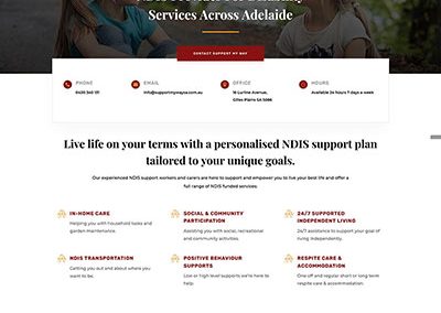 redesign of website adelaide