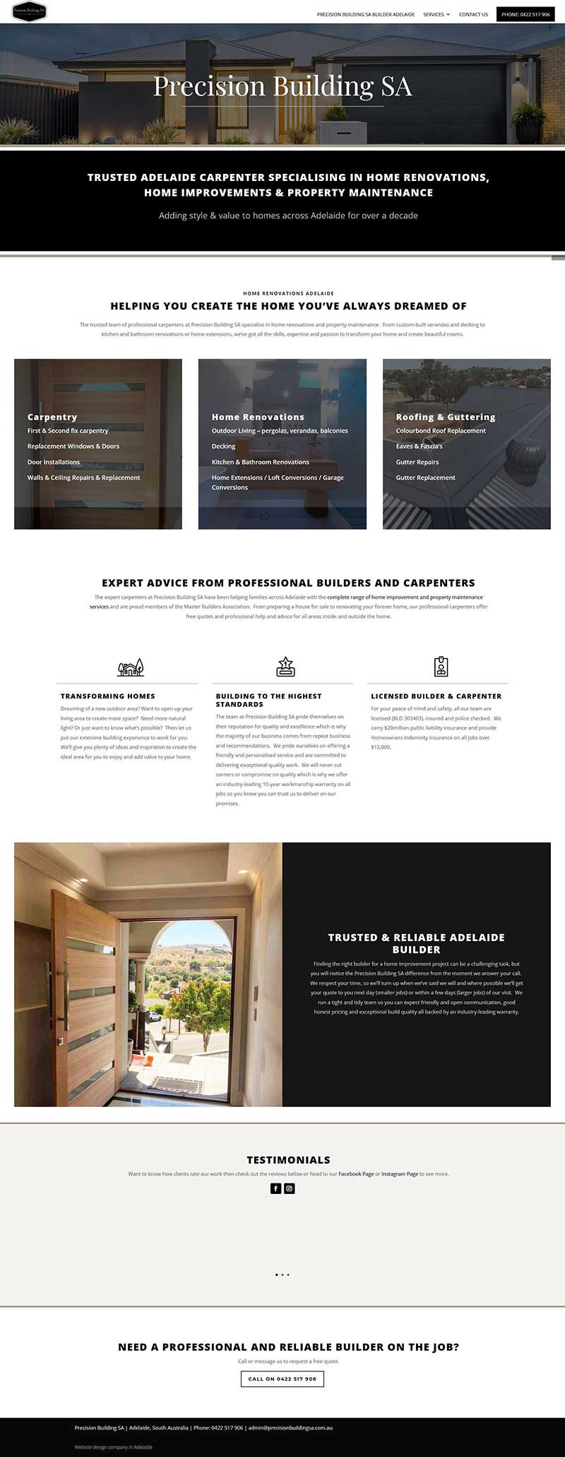website design in adelaide house builder renovations website design in adelaide house builder renovations