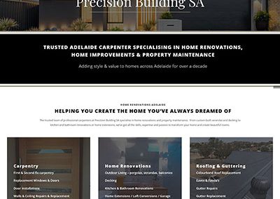 website design in adelaide house builder renovations
