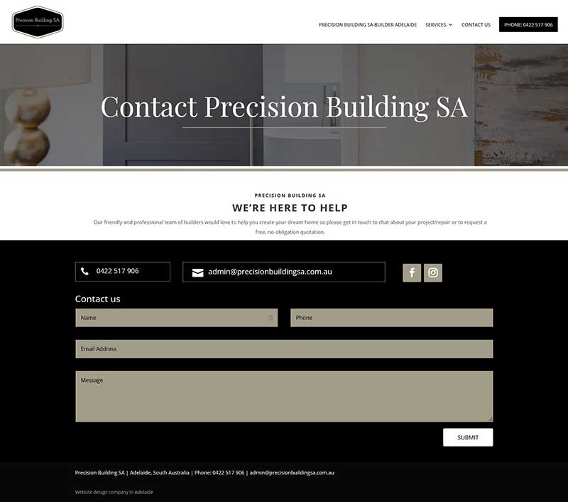 website design in adelaide house builder renovations website design in adelaide house builder renovations