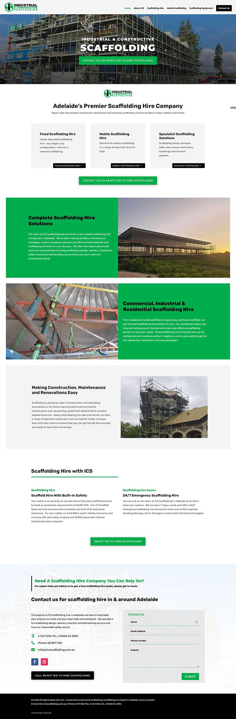 website design in adelaide scaffolding business website design in adelaide scaffolding business