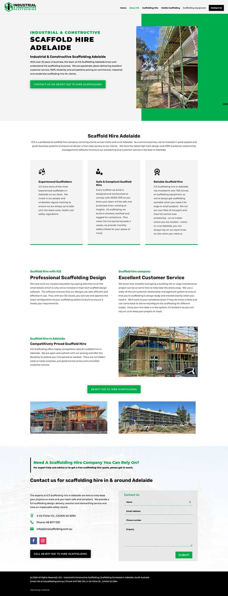 website design in adelaide scaffolding business website design in adelaide scaffolding business