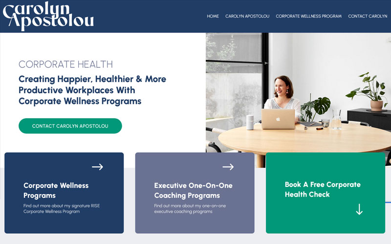 Website design for coaches, consultants, counsellors & solo professionals Website design for coaches, consultants, counsellors & solo professionals