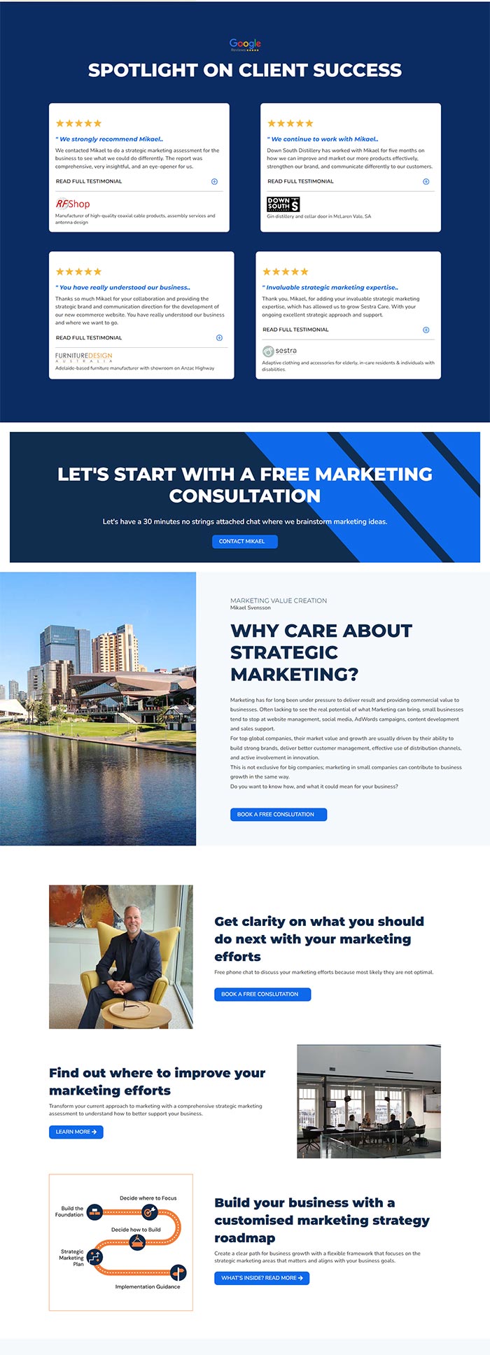 website design for marketing consultant in Adelaide website design for marketing consultant in Adelaide