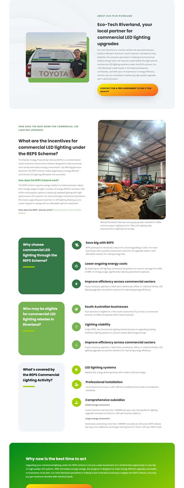 website designer for eco-tech riverland website designer for eco-tech riverland