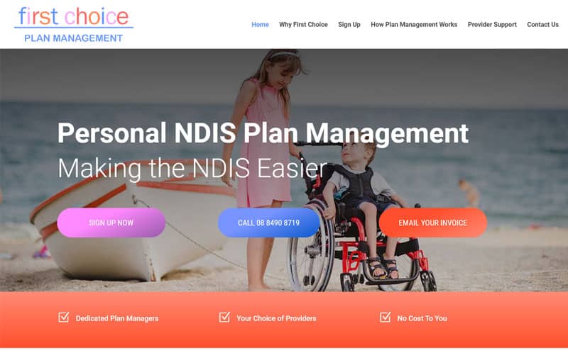 NDIS website design in Adelaide NDIS website design in Adelaide