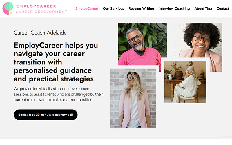 Website design for coaches, consultants, counsellors & solo professionals Website design for coaches, consultants, counsellors & solo professionals