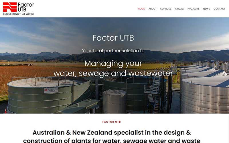 Factor UTB web designer Adelaide